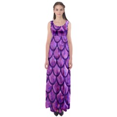 Mermaid Purple Empire Waist Maxi Dress by bloomgirldresses