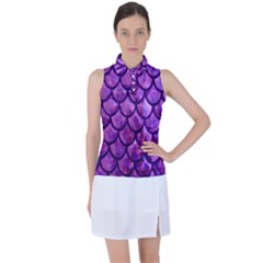 Mermaid Purple Women’s Sleeveless Polo