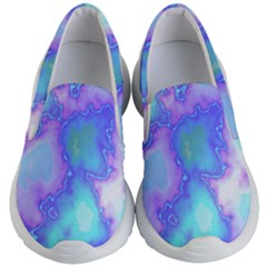 Dégradé Violet/bleu Kids Lightweight Slip Ons