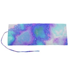 Dégradé Violet/bleu Roll Up Canvas Pencil Holder (s)