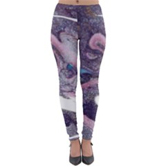 Acrylic Peinture Lightweight Velour Leggings by kcreatif