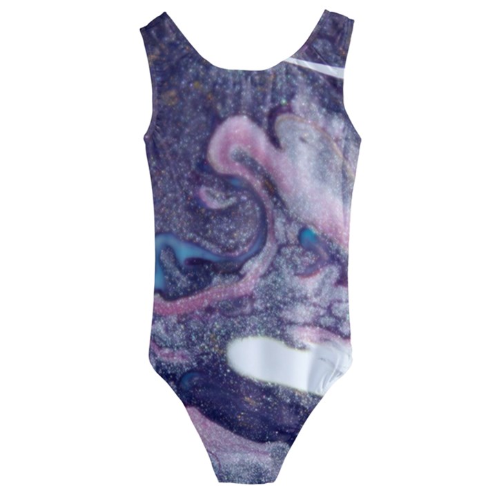 Acrylic Peinture Kids  Cut-Out Back One Piece Swimsuit