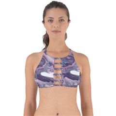 Acrylic Peinture Perfectly Cut Out Bikini Top