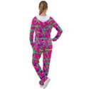 Abstrait Neon Rose Women s Tracksuit View2