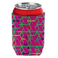 Abstrait Neon Rose Can Holder