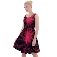 Lumière Rouge Knee Length Skater Dress