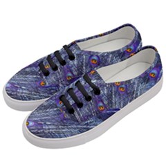 Peacock Feathers Color Plumage Blue Women s Classic Low Top Sneakers by Sapixe