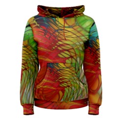 Texture Art Color Pattern Women s Pullover Hoodie