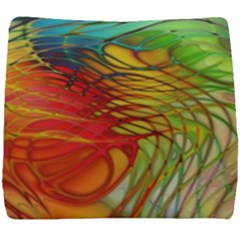 Texture Art Color Pattern Seat Cushion