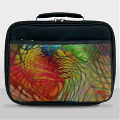 Texture Art Color Pattern Lunch Bag by Sapixe