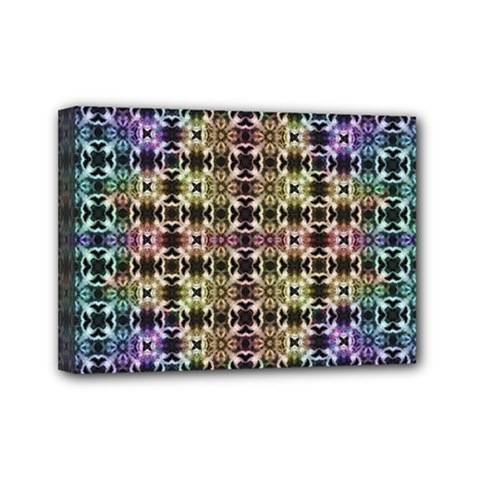 Abstrait Formes Colors Mini Canvas 7  X 5  (stretched) by kcreatif