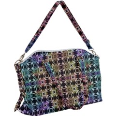 Abstrait Formes Colors Canvas Crossbody Bag