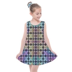 Abstrait Formes Colors Kids  Summer Dress