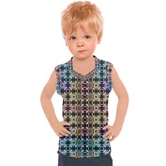 Abstrait Formes Colors Kids  Mesh Tank Top