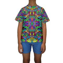 Ab 79 Kids  Short Sleeve Swimwear by ArtworkByPatrick