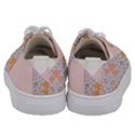 Abstrait Triangles Rose Kids  Low Top Canvas Sneakers View4