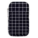 Pattern Carreaux Blanc/Noir Waist Pouch (Large) View1