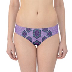 A Gift With Flowers Stars And Bubble Wrap Hipster Bikini Bottoms by pepitasart