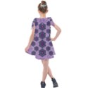 A Gift With Flowers Stars And Bubble Wrap Kids  Tie Up Tunic Dress View2