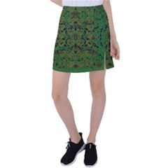 Love The Hearts On Green Tennis Skirt