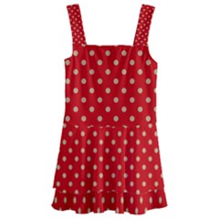 Pois Doré / Rouge Kids  Layered Skirt Swimsuit by kcreatif