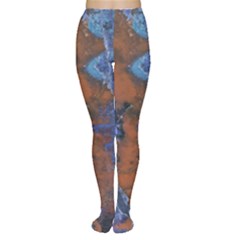 Grunge Colorful Abstract Texture Print Tights by dflcprintsclothing