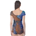 Grunge Colorful Abstract Texture Print Boyleg Leotard  View2