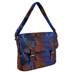 Grunge Colorful Abstract Texture Print Buckle Messenger Bag by dflcprintsclothing