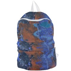 Grunge Colorful Abstract Texture Print Foldable Lightweight Backpack by dflcprintsclothing