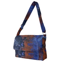 Grunge Colorful Abstract Texture Print Full Print Messenger Bag (s) by dflcprintsclothing