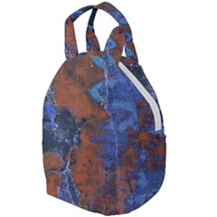 Grunge Colorful Abstract Texture Print Travel Backpacks by dflcprintsclothing