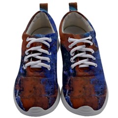 Grunge Colorful Abstract Texture Print Mens Athletic Shoes