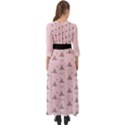 Gadsden Flag Standard Color Pink Gadsden Flag Pattern3 Stars K Gadsden Flag Pattern3 Black Background Button Up Boho Maxi Dress View2