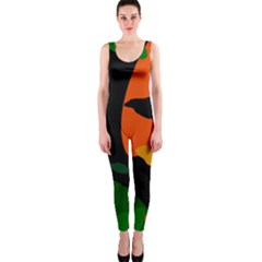 Pattern Formes Tropical One Piece Catsuit by kcreatif