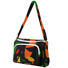 Pattern Formes Tropical Front Pocket Crossbody Bag by kcreatif