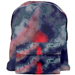 Dégradé Bleu Foncé/rouge Giant Full Print Backpack by kcreatif