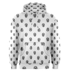 Funny Clown Sketchy Drawing Pattern Men s Pullover Hoodie