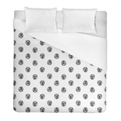 Funny Clown Sketchy Drawing Pattern Duvet Cover (full/ Double Size) by dflcprintsclothing