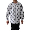 Funny Clown Sketchy Drawing Pattern Kids  Hooded Windbreaker View1