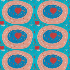 Love Circles Fabric by arash1