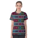 Shapes rows                                                 Women s Cotton Tee View1