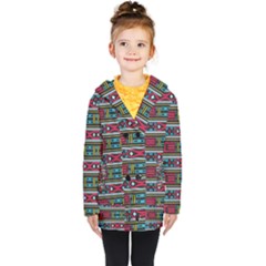 Shapes Rows                                                 Kids  Double Breasted Button Coat by LalyLauraFLM