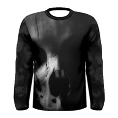 Skull Face Men s Long Sleeve Tee by karstenhamre