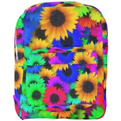 Colorful sunflowers                                                 Full Print Backpack