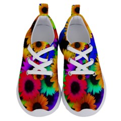 Colorful sunflowers                                                  Kid s Lightweight Running Shoes