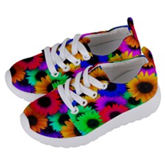 Colorful sunflowers                                                Kids  Lightweight Sports Shoes