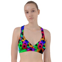 Colorful sunflowers                                                       Sweetheart Sports Bra