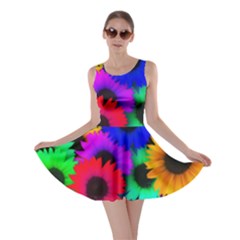 Colorful sunflowers                                                   Skater Dress