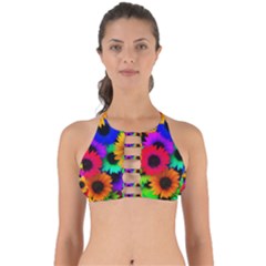 Colorful sunflowers                                                 Perfectly Cut Out Bikini Top