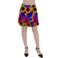 Colorful Sunflowers                                                   Panel Skirt by LalyLauraFLM